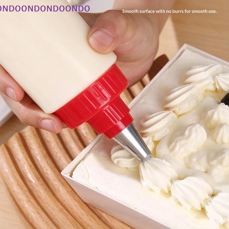 Pancake Batter Dispenser Squeeze Bottle BPA Free with Precision Tip for Waffle Donut Birthday Party Baking Prep