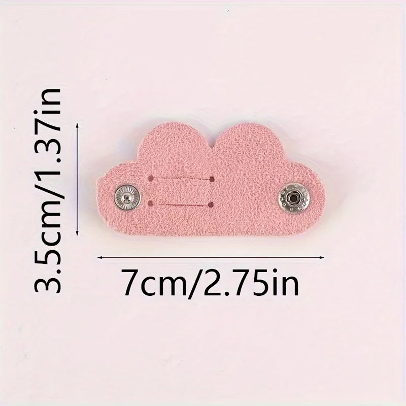 6 أشرطة كابل من جلد البولي يوريثان نابضة بالحياة على شكل قلب - أشرطة كابل للرجال والنساء بألوان مختلطة