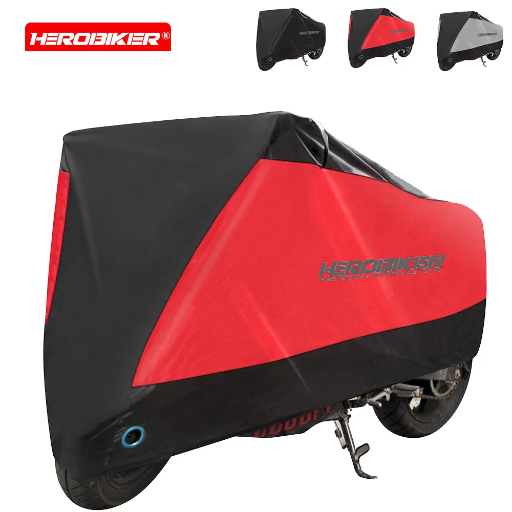 

Motorcycle Dust Cover For All Seasons Rain UV Protection Outdoor Motorcycle Bicycle Cover Suitable For Various Vehicle Models