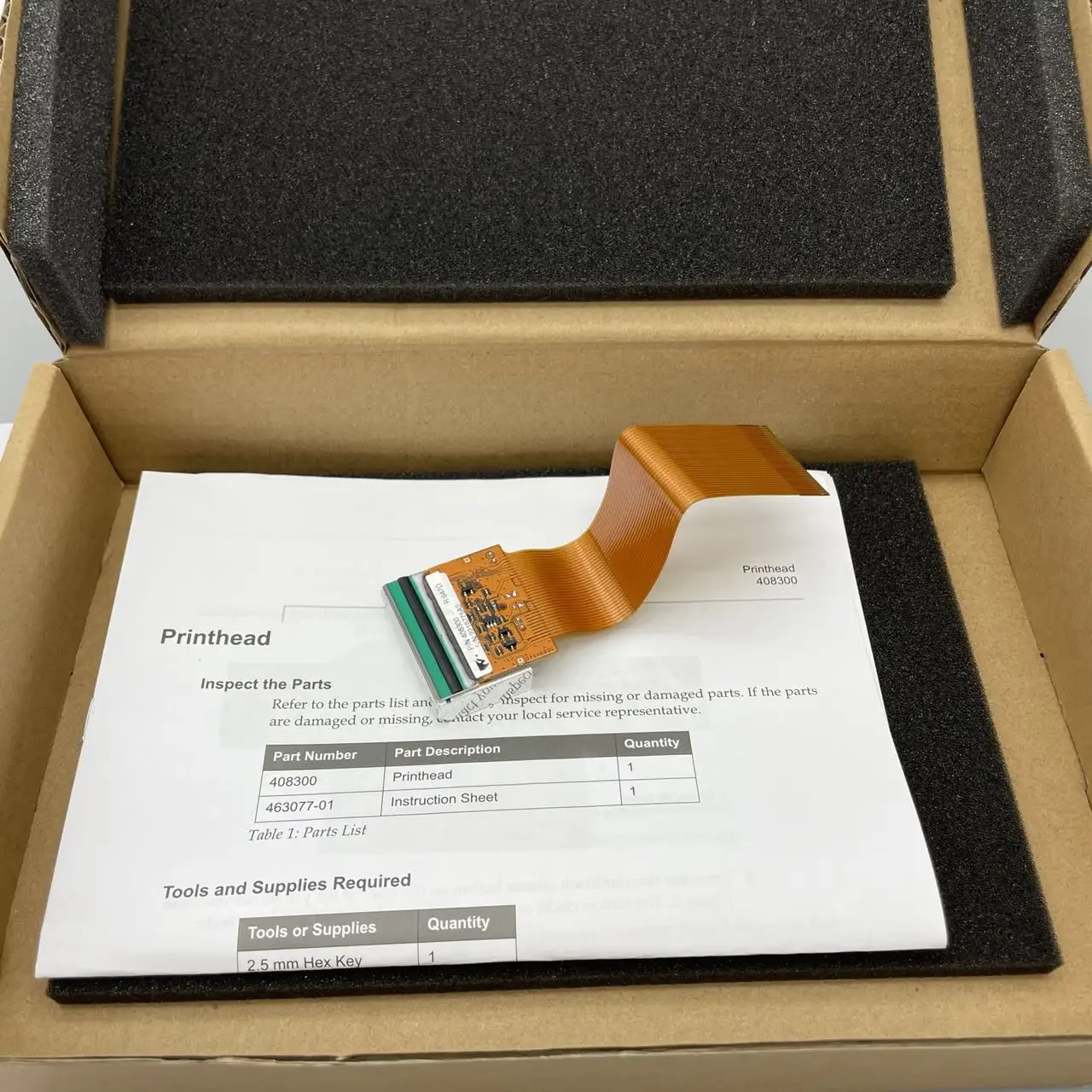 408657   53 mm Druckkopf für Linx TTO 500 750 Drucker