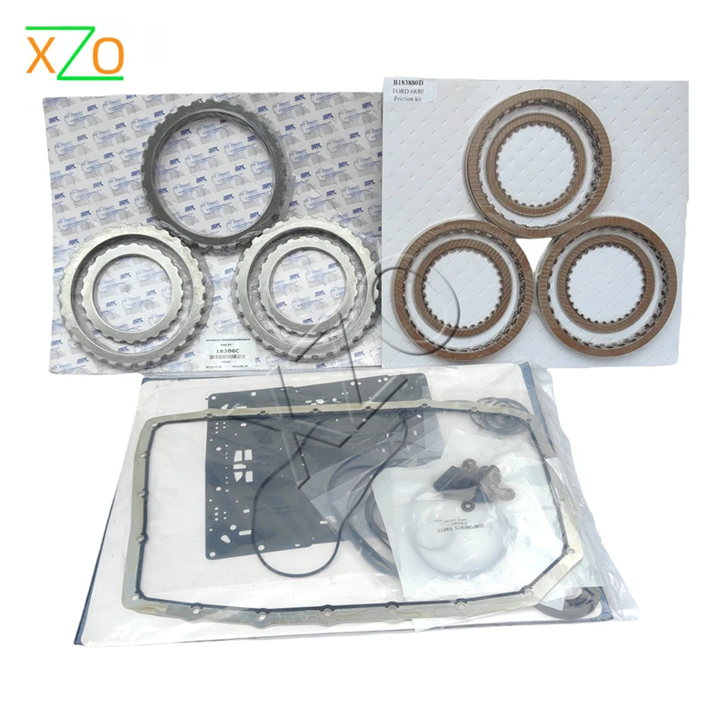 6R80 Transmission Rebuild Overhaul Repair Kit For Ford F150 Ranger Gearbox Clutch Steel Discs Friction Plate