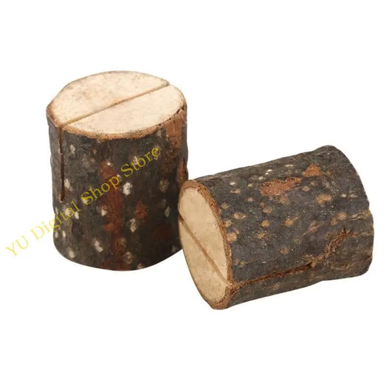 

96BA 20Pcs Table Number Holders Stand Name Card Holders Name Cards Label Memos Photo Holders for Wedding