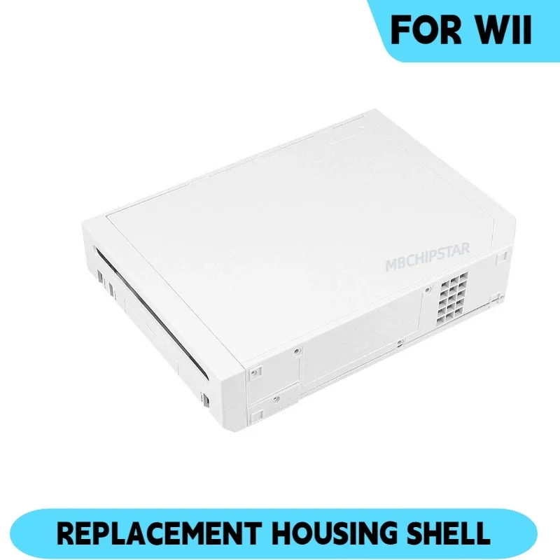 Retail Pack Full Set Housing Shell Replacement Cover Complete Repair Case With Full Buttons Spare Parts For Wii Game Console