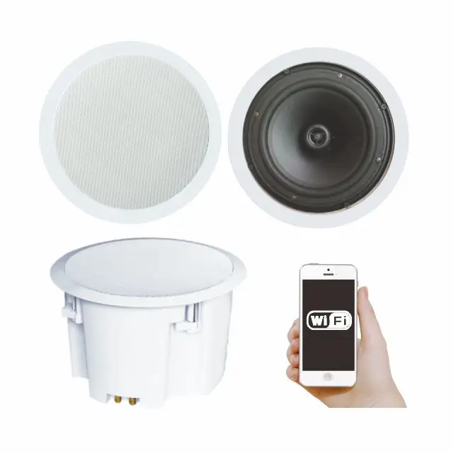 Wifi Speaker Wireless  Built-in Wireless WIFI Audio Receiver and Blue-teeth 4.0 Receiver  Output Power 20w*5+30W*1