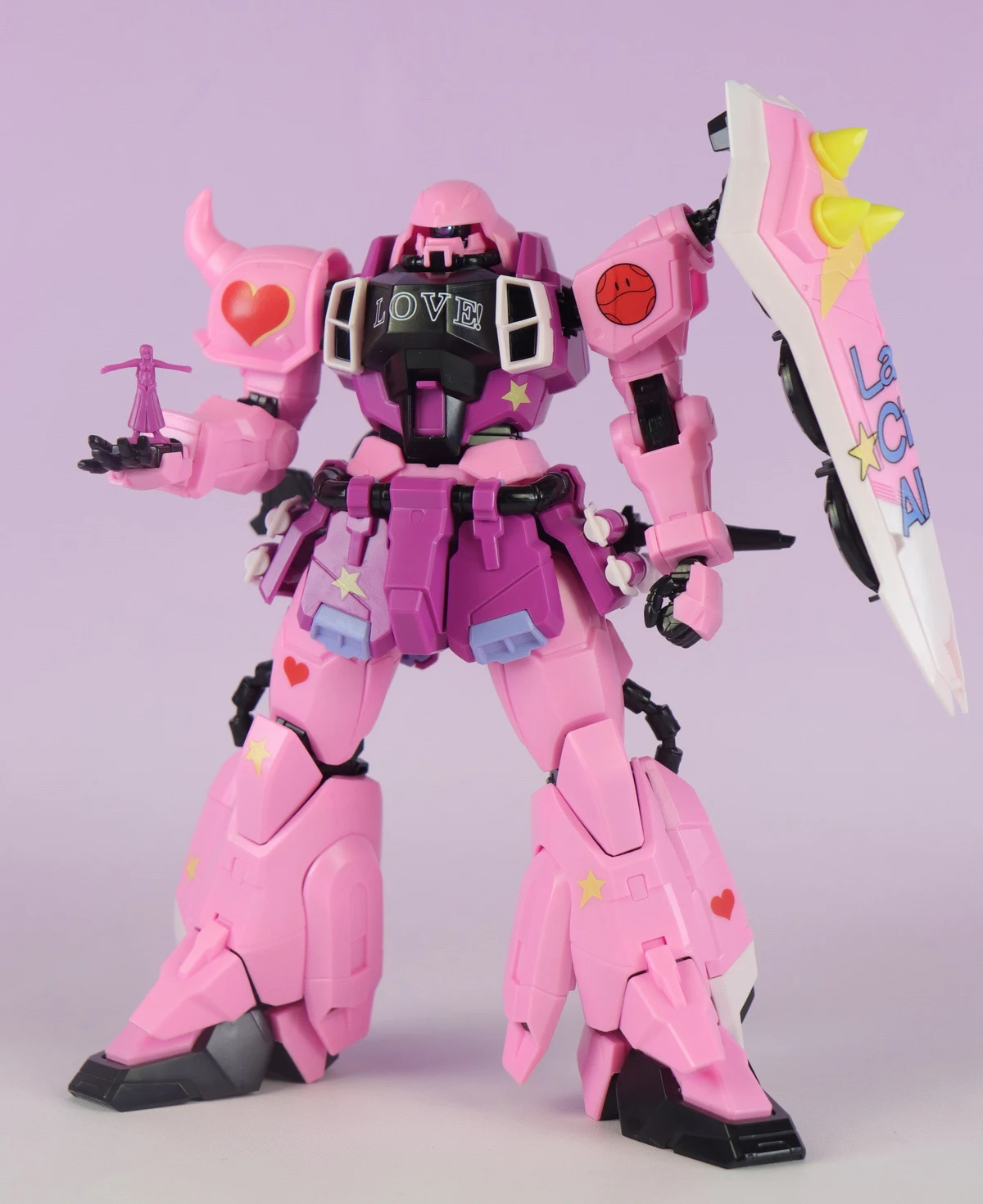 BLAZE ZAKU WARRIOR 1/100 MG 2001K ZGMF-1001/A1 LIVE CONCERT VER. Pink Action Toy Figures Assembly Toys