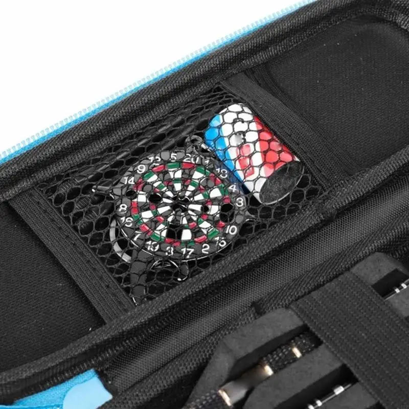 242F Dart-Tragetasche für Dartspitzen, Schäfte und Flights, Dart-Etui-Halter, für Darts mit Stahlspitze und weicher