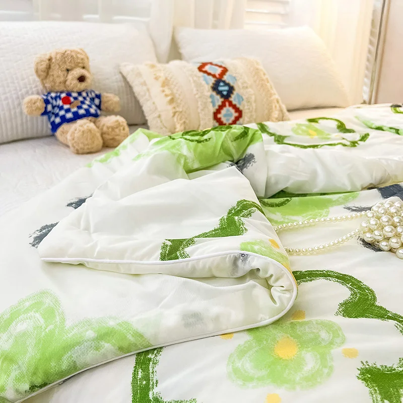Cooling Blanket 200X230CM Summer King Size Bed Comforters Quilt Single Quilts Bedding Air Condition Cover Thin Wadding Blanket