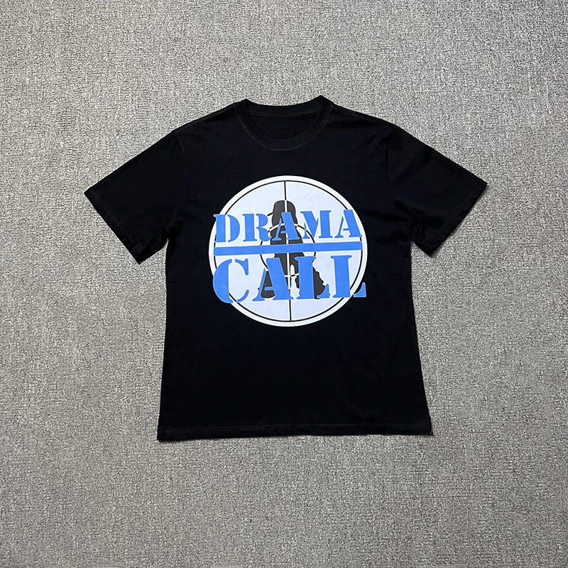 New Saint Vintage Drama Call Letter Star T-shirt American High Street Loose Short-sleeved T-shirt Both of Men and Women