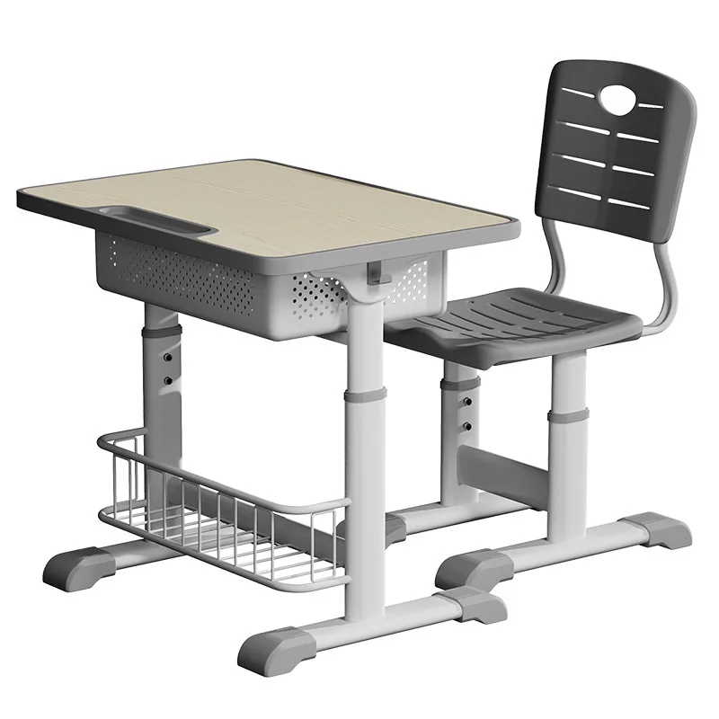 AOLIVIYA Installation-free Hand-cranked Lifting Children's Study Table Primary School Students Home Writing Homework Training Cl