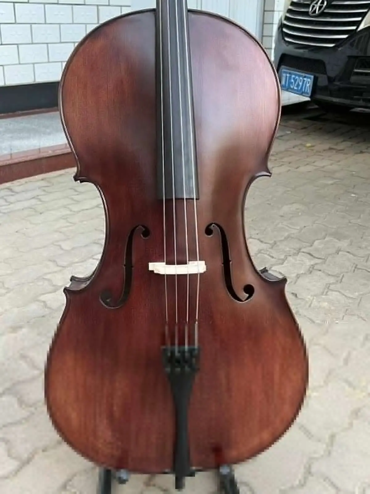 Copy Stradivari left Cello 4/4 Old spruce , 100% Hand Made with Bag, Bow#15719