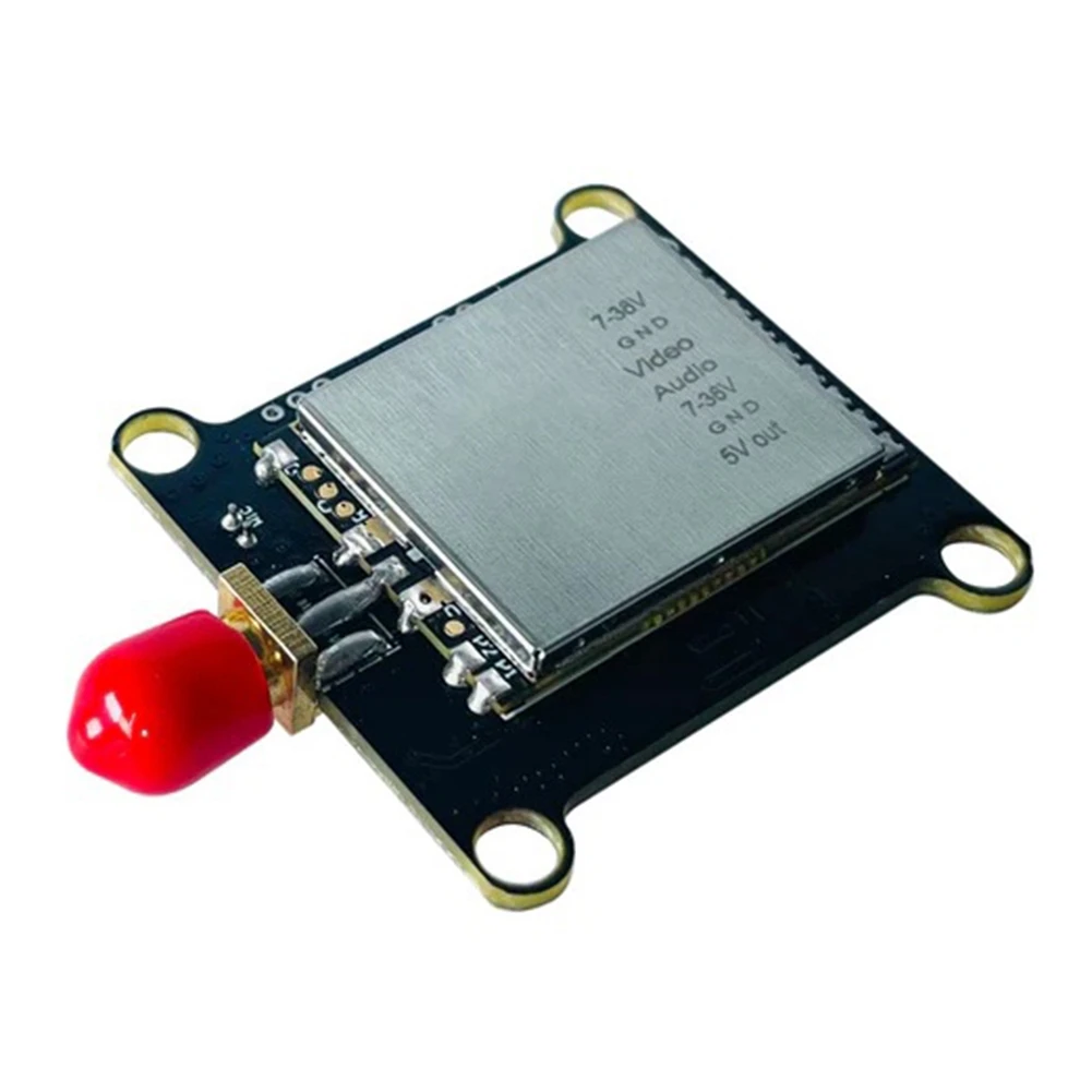 

Exquisite Workmanshipp-1.2G 1.6W VTX 1600Mw 9 Channels FPV Video Audio Transmitter 7-36V For FPV RC Racing Drone