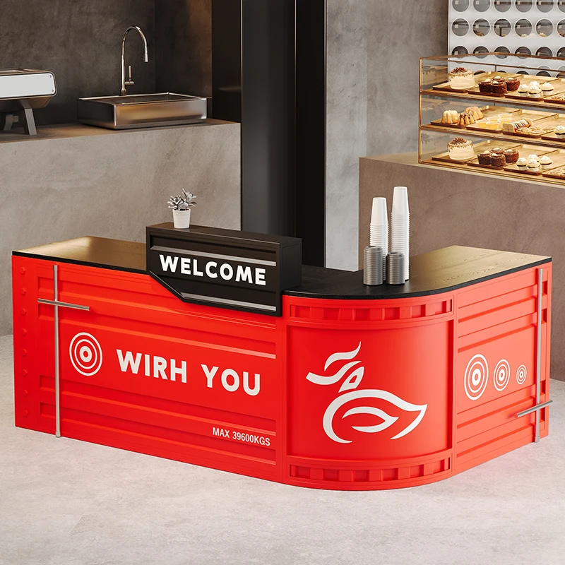 

Restaurant Modern Reception Desks Shop Beauty Bar Luxury Hotel Executive Reception Desks Design Mostrador Commercial Furniture