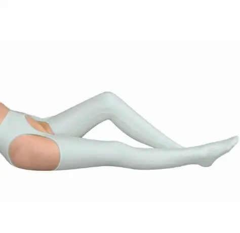 Couleur chair/gris/rose/vert/bleu ciel Spandex femmes ceinture serrée Sexy Zentai bas Halloween fête Cosplay Zentai costume