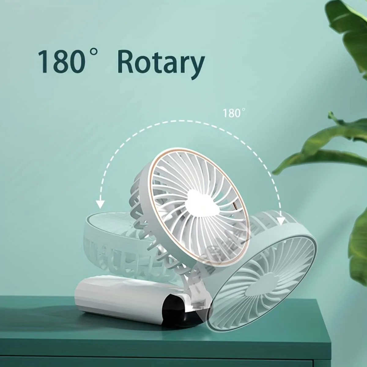 Ventilatore portatile elettrico condizionatore d\'aria Mini Cooler ventilatori portatili ricaricabili per lame di condizionamento Usb a mano esterna