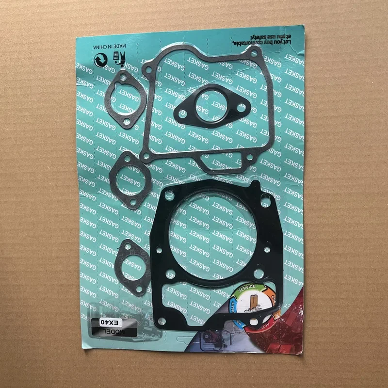 

Gasket set For ROBIN SUBARU EX40 14HP 404CC engine motor rammer water pump cylinder head cover carburetor gasket parts TAN