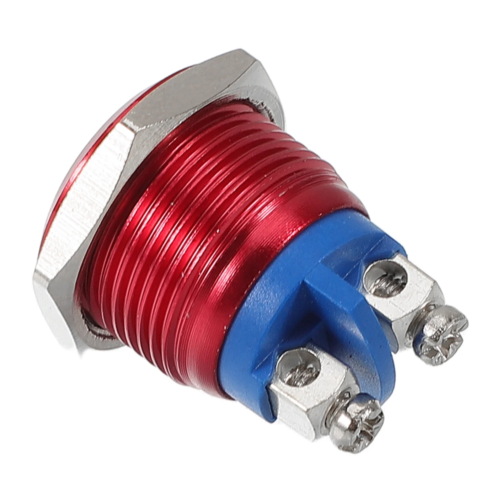 

16Mm Metal Button Switch Self-Latching Momentary Pushbutton Automotive Industrial Electrical Control Panel Starter Replacement
