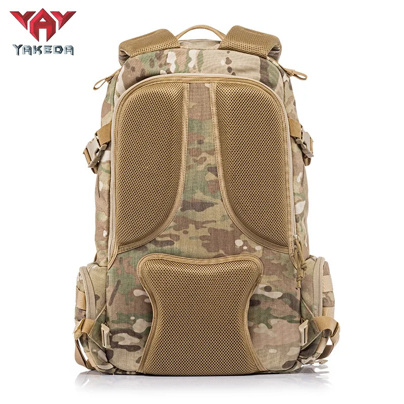 YAKEDA Mochila Táctica Camuflaje Alta Capacidad Montañismo - imagen 4