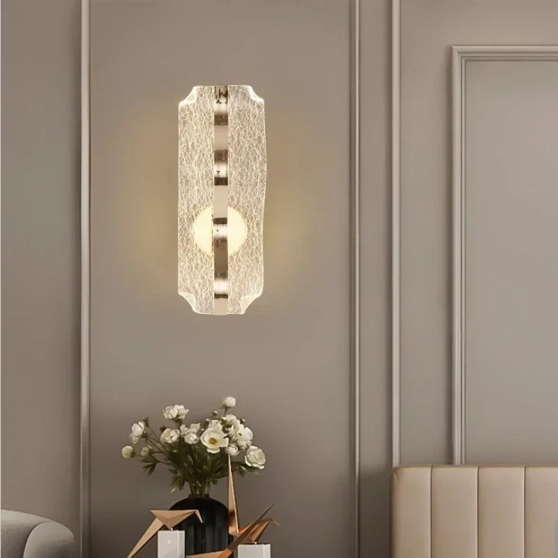 

Indoor LED Wall Lamp Acrylic Modern Wall Lamp Chandelier Stylish Simple Lamps for Living Room Home Decor Lustre