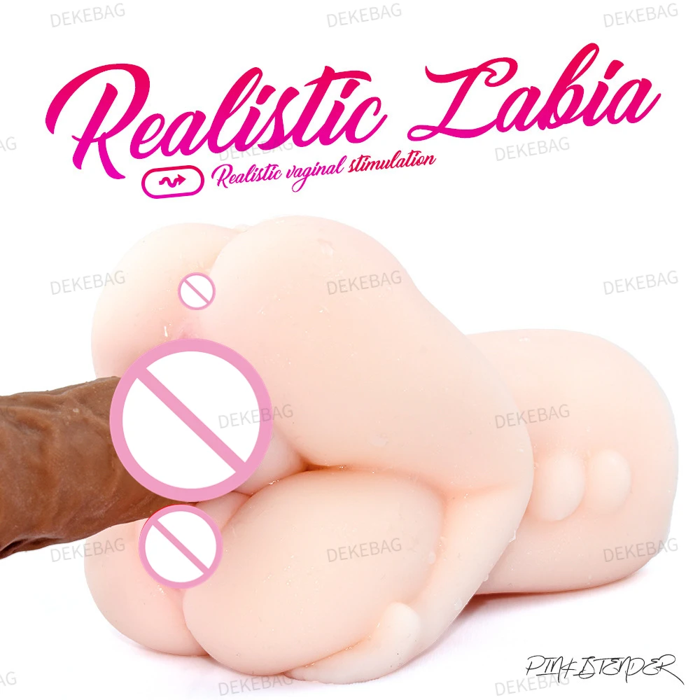 3 In1 and 2 In 1 Masturbation Cup Vaginal Anal Mouth Soft Masturbator Realistic Mouth Simulated Pussy Adult Sex Toys for Men