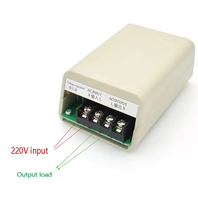 

AS95-Electronic Voltage Regulator Thyristor Electronic Voltage Regulator AC 220V 4000W Thyristor Power Supply