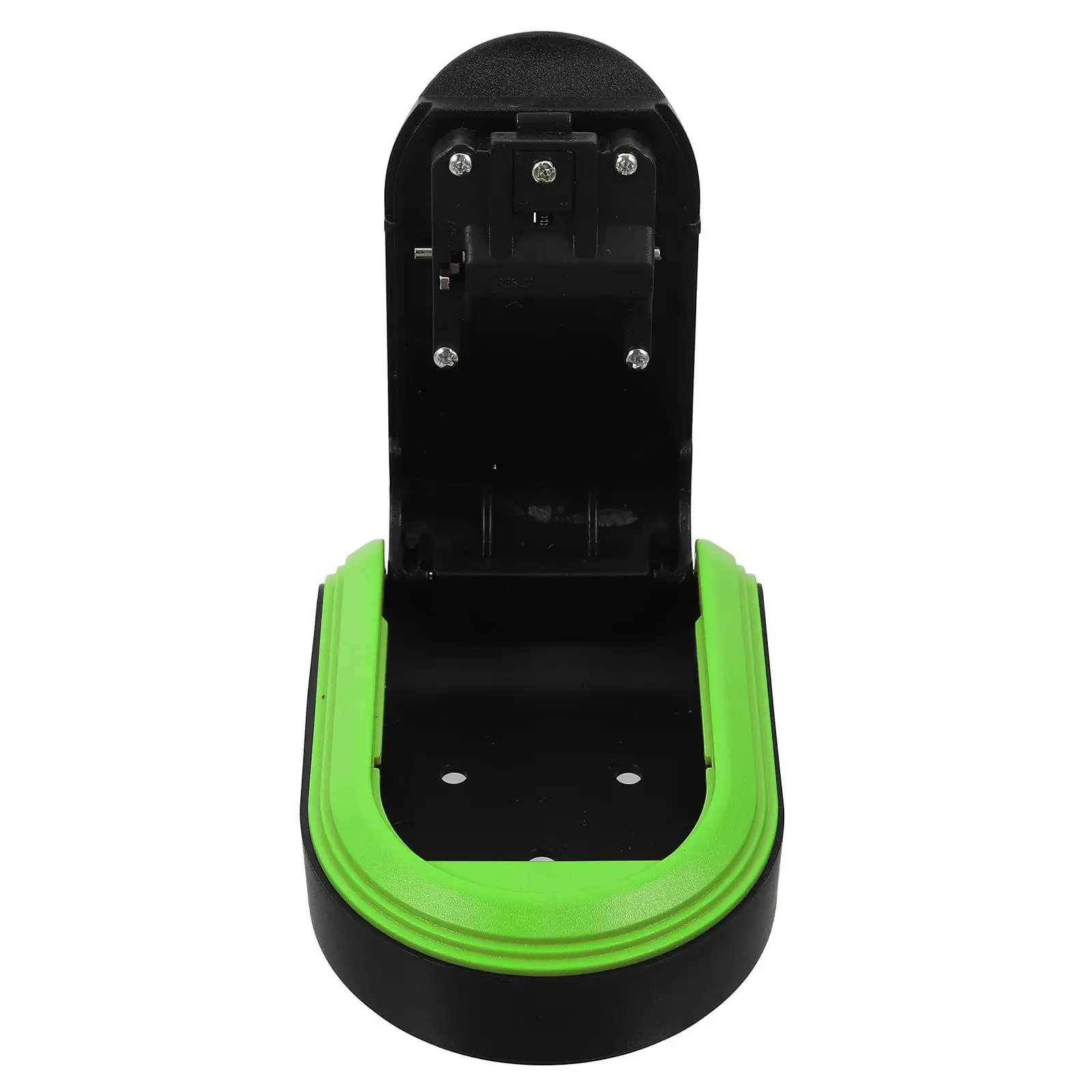 قفل المفاتيح 4 رمز قابل لإعادة الضبط على الحائط، مفاتيح بلاستيكية خارجية للتخزين، صندوق قفل المفاتيح، حاوية أمان باللون الأخضر