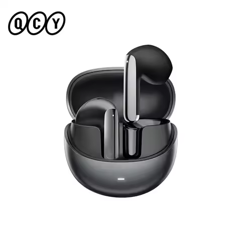 QCY HT10 AilyBuds Pro+ ANC Wireless Earphone Hi-Res Audio with LDAC Bluetooth 5.3 Earbuds 6 Mic AI HD Call Multipoint Connection