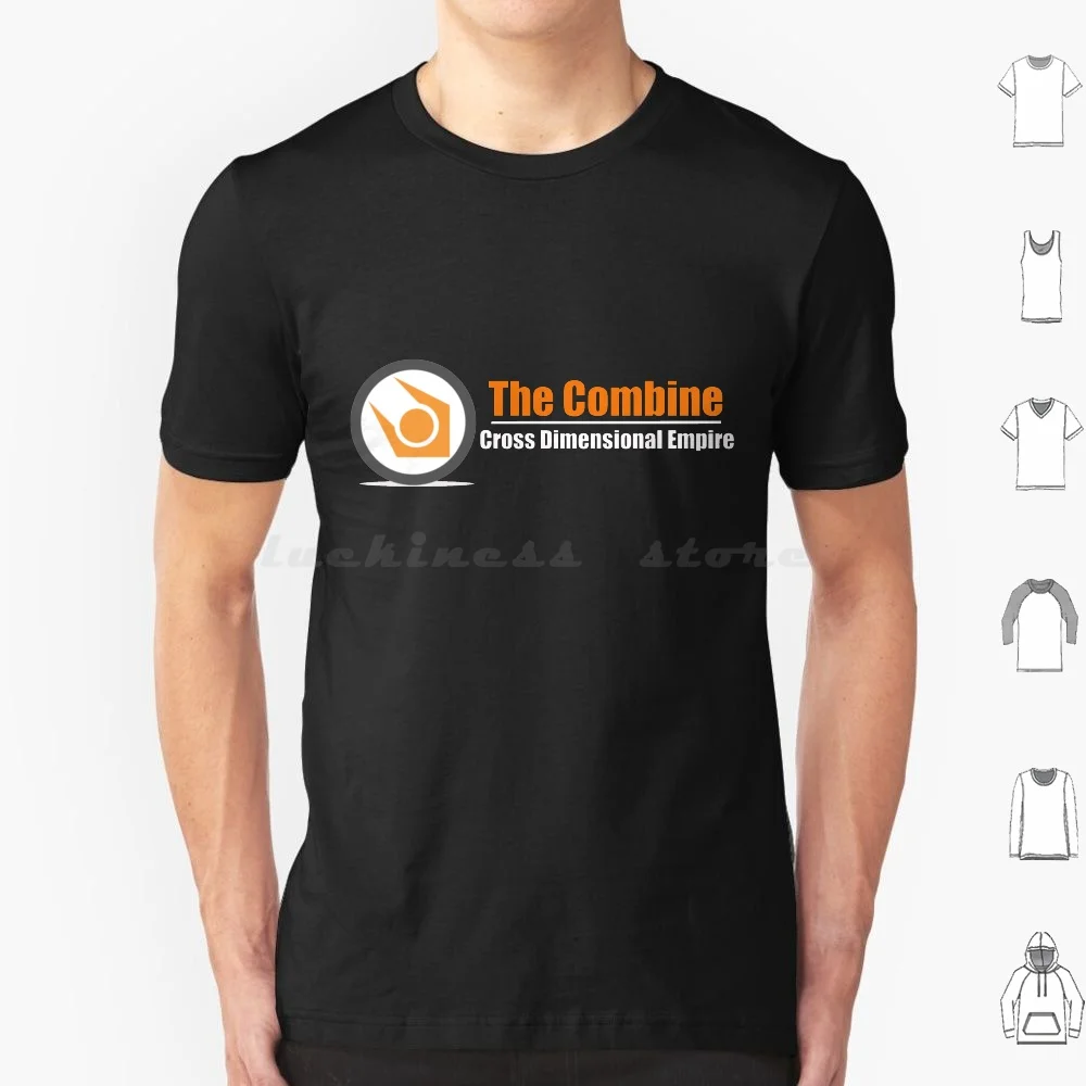 Camiseta con logotipo de Half Life Combine, talla grande, 100% algodón, Black Mesa Research Facility Science, Half Life, Half Life 2, Game Nerd Gordon