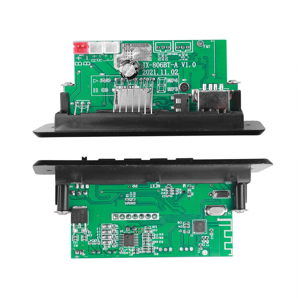 Tay Nghe 2*25W Ampli Bluetooth Không Dây 12V MP3 WMA Âm Thanh Xe Hơi USB TF FM Radio mô Đun Điều Khiển Từ Xa