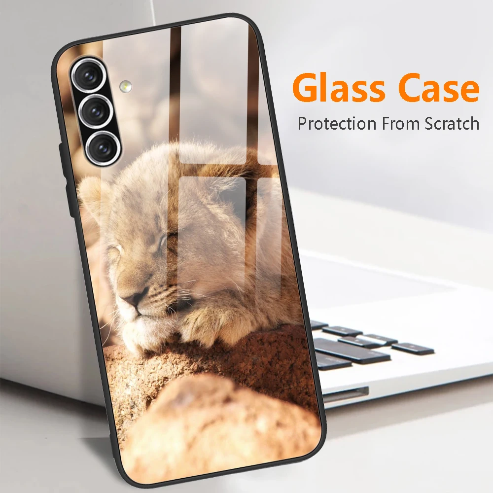 For Samsung Galaxy M54 5G Case Tempered Glass Phone Case For Samsung Galaxy M54 M 54 SM-M546B Covers GalaxyM54 TPU Bumper Fundas