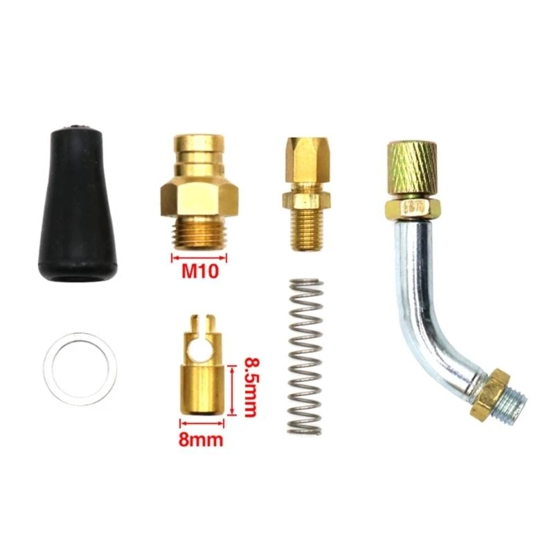 R9CC مرنة المكربن خنق الخانق صمامات مبتدئة مجموعة أدوات بداية متوافقة مع MK412 TM34 VM32 ملحقات الدراجات النارية #5