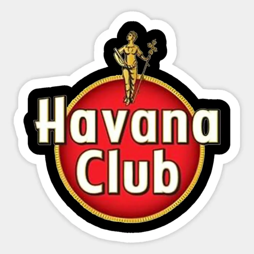 Havana Clube Etiqueta Adesivo para Laptop Decoração Quarto Carro Bonito Dos Desenhos Animados Arte Moda Mala Pública