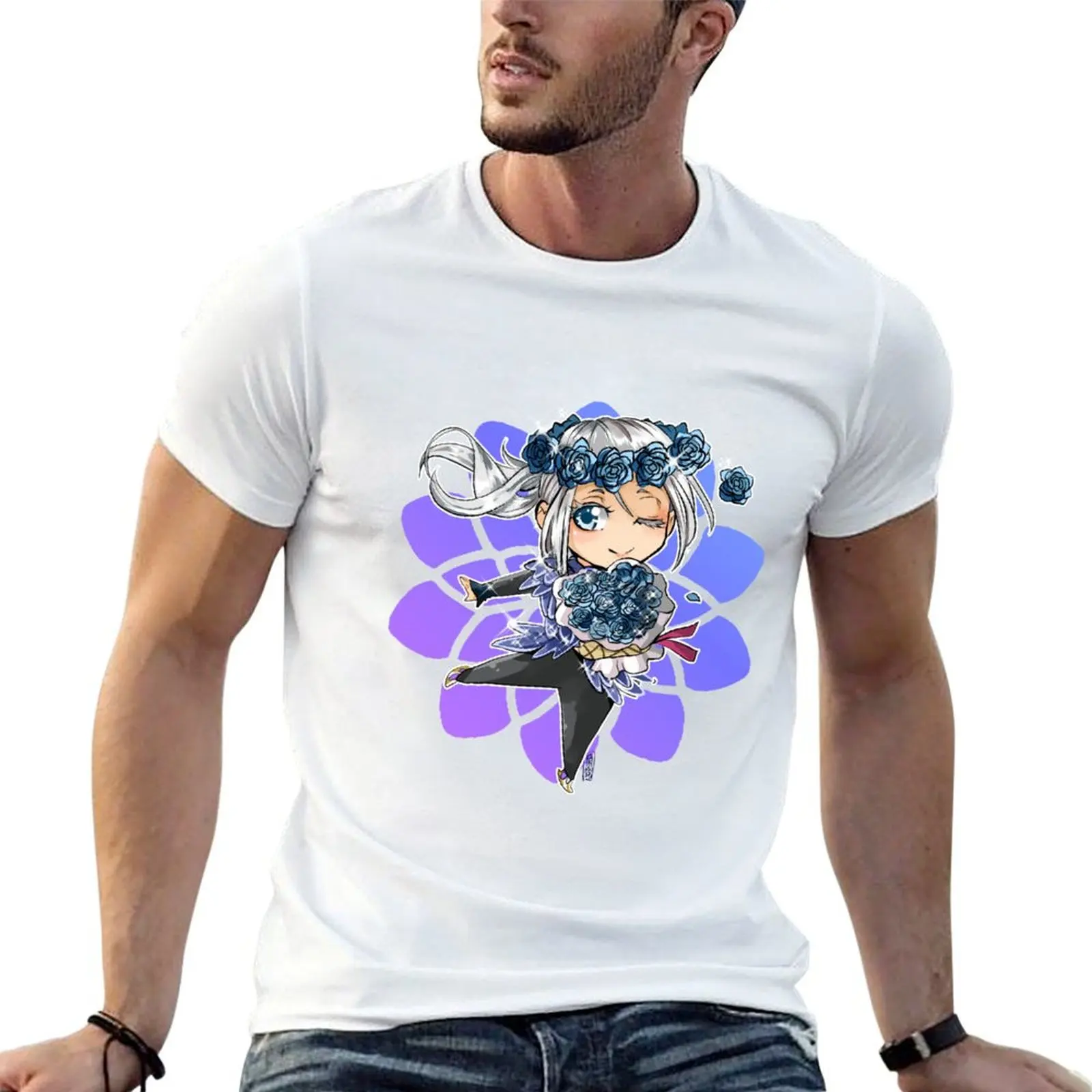 Young Victor T-Shirt Lightweight Print T-Shirt