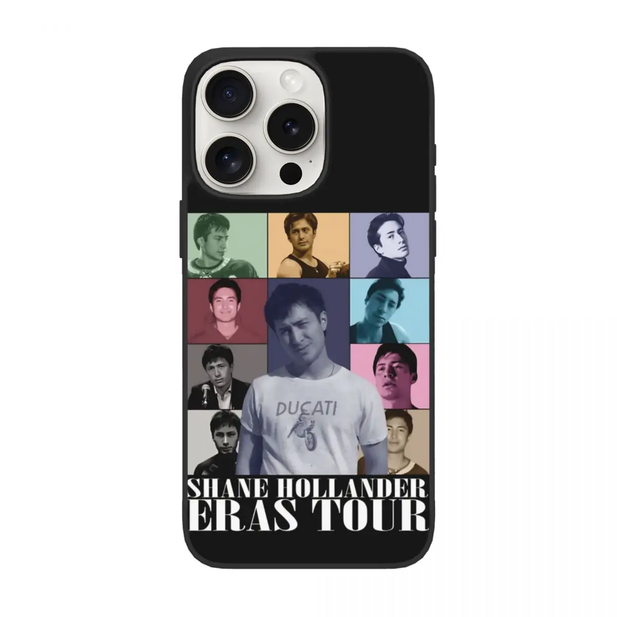 Funny Shane Heated Rivalry Vintage The Eras Tour Case For iPhone 15 Pro Cover TPU Soft Camera Lens Protective Case