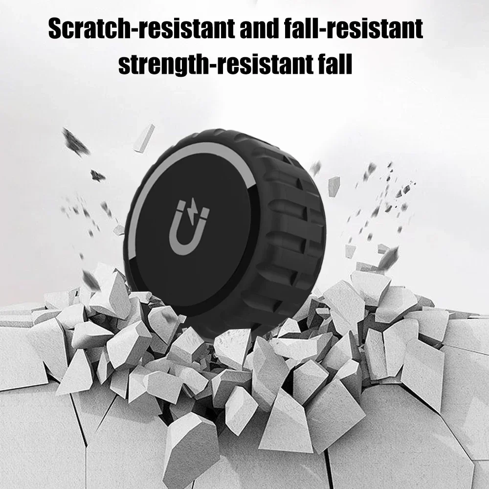 For Apple Airtag Magnetic Protective Case Anti-loss Device Locator Tracker PC High-strength Full Waterproof Protective Case 2024