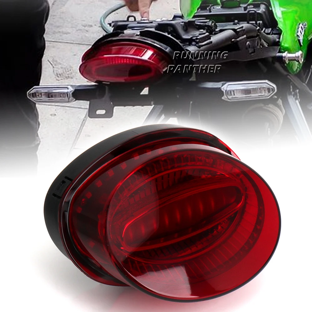 

Motorcycle Accessories LED Brake Rear Tail Light Taillight For Kawasaki Z900RS Z900 RS Z 900 RS 2018 2019 2020 2021 2022 2023