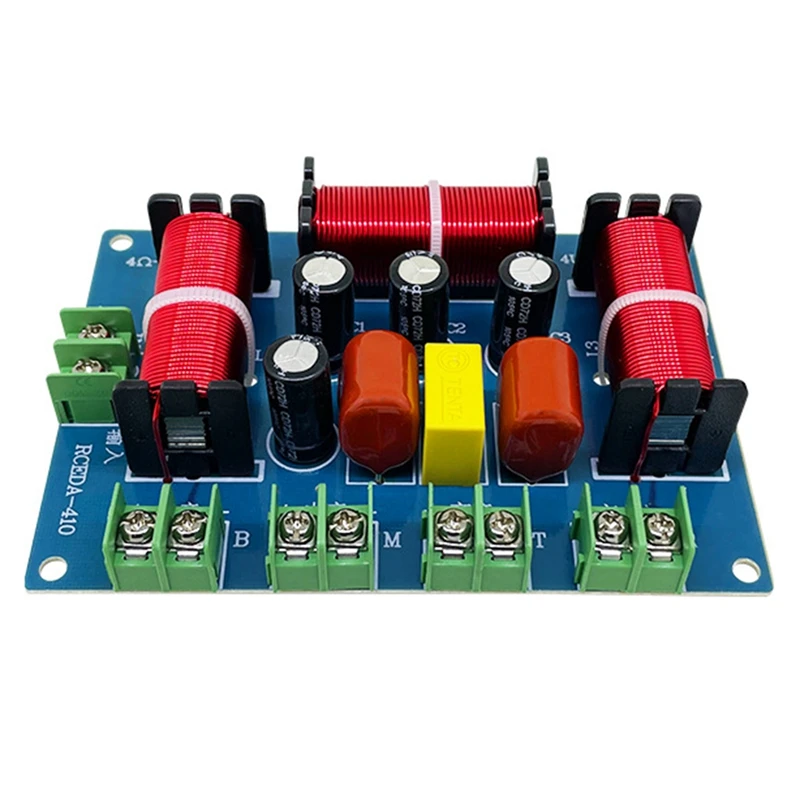Speaker Crossover Midrange+Bass 4 Way Speaker Audio Frequency Divider Home Theater Speaker Divider