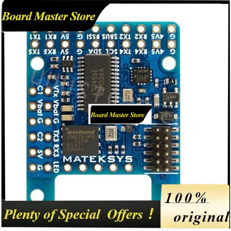 BoMaS2022 New Matek MatekSys F405-WMN STM32F405RGT6 Flight Controller Control With INAVOSD ICM42688-P For RC FPV Flywing Fixed W