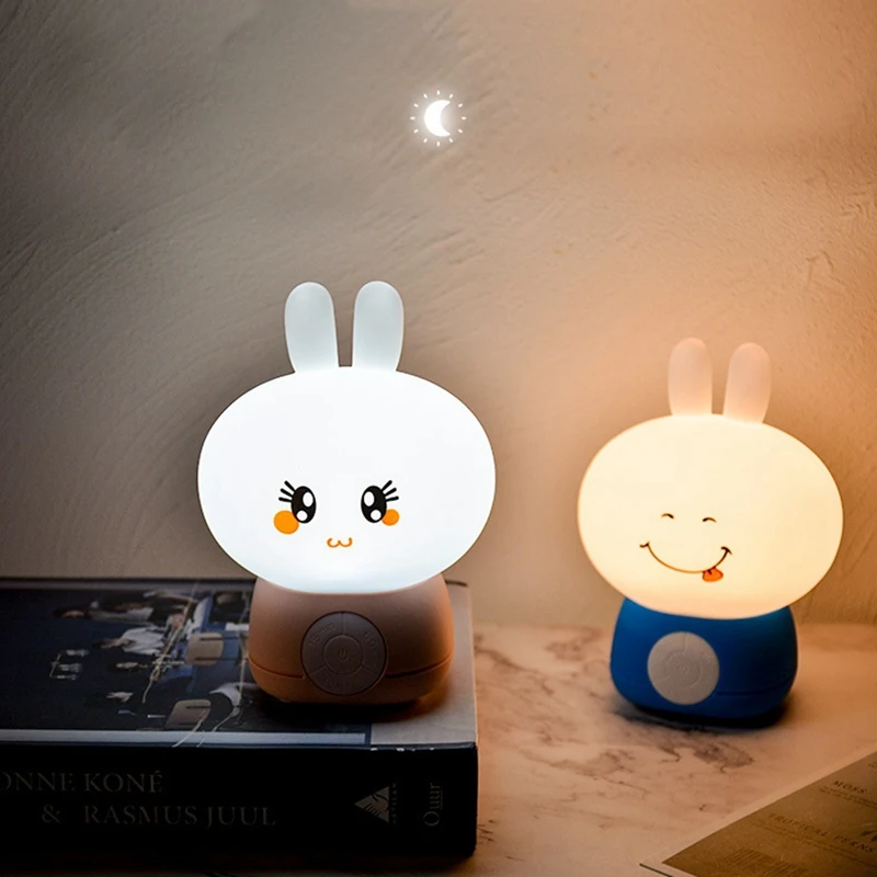 TKOH- Night Light ซิลิโคนน่ารักโคมไฟตั้งโต๊ะสําหรับบ้านเด็ก Night Light Room Decor ตกแต่งโคมไฟ