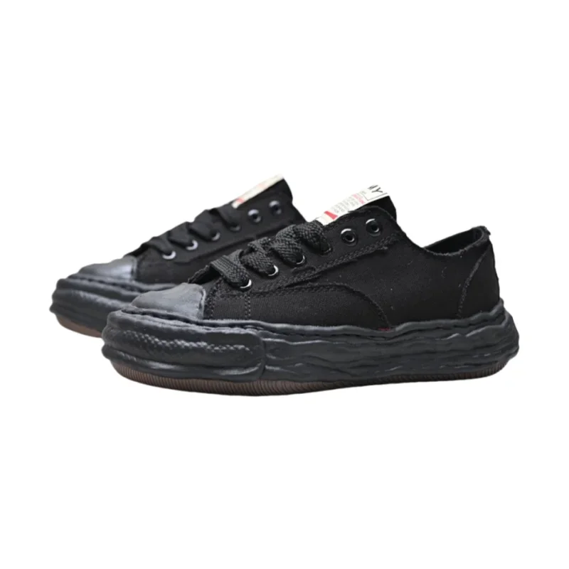 MMYBLAKEY Canvas Mens Womens Skateboarding Shoes Low Top Outdoor Platform Sneaker Young Fashion Boy Girl Sports Snekaers image 2