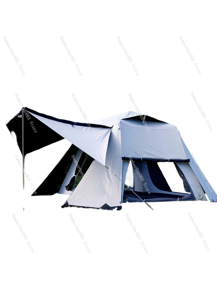 Portable Folding Tent for Outdoor Camping, Camping Equipment, Automatic, Thickening, Rainproof