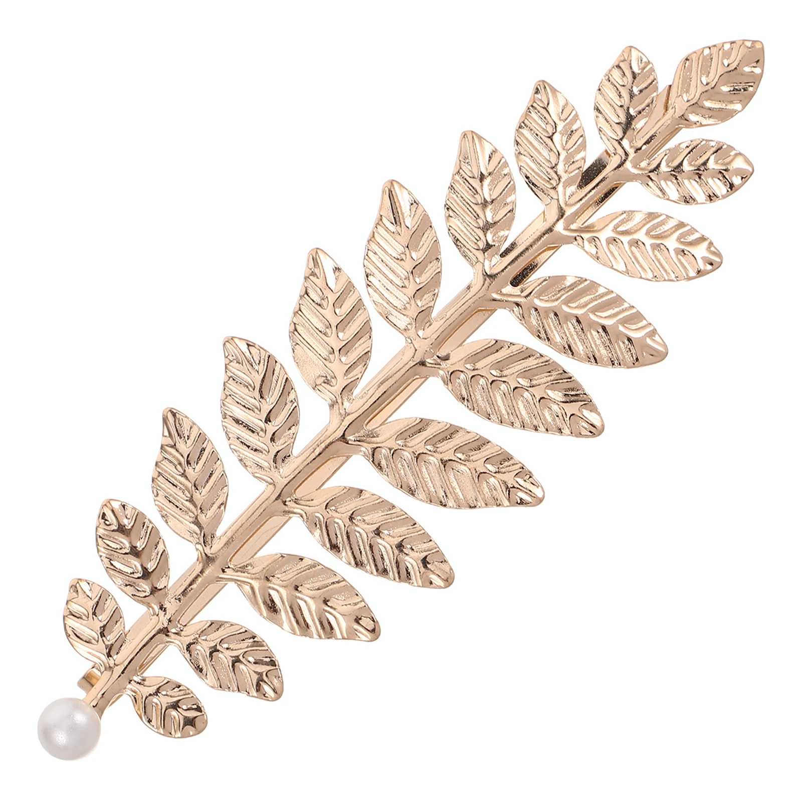 

Цельные заколки для волос, аксессуары, женские свадебные листья, западная металлическая декоративная подружка невесты, элегантные винтажные прически с жемчугом