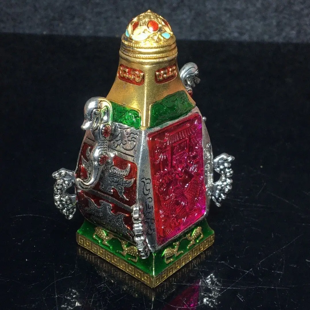 Retro Animal ears Snuff Bottle mini bottle