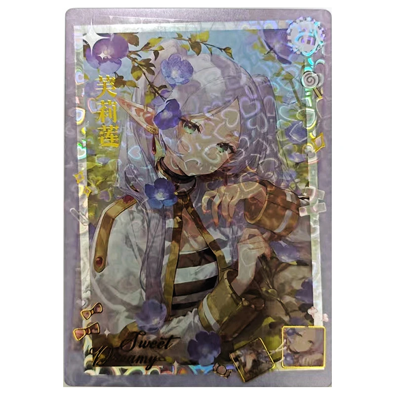 Anime déesse histoire Rare A6 taille XR carte à collectionner Yae Miko Kanami Lumine Sparkle Frieren Robin jouets pour garçons cadeau d'anniversaire