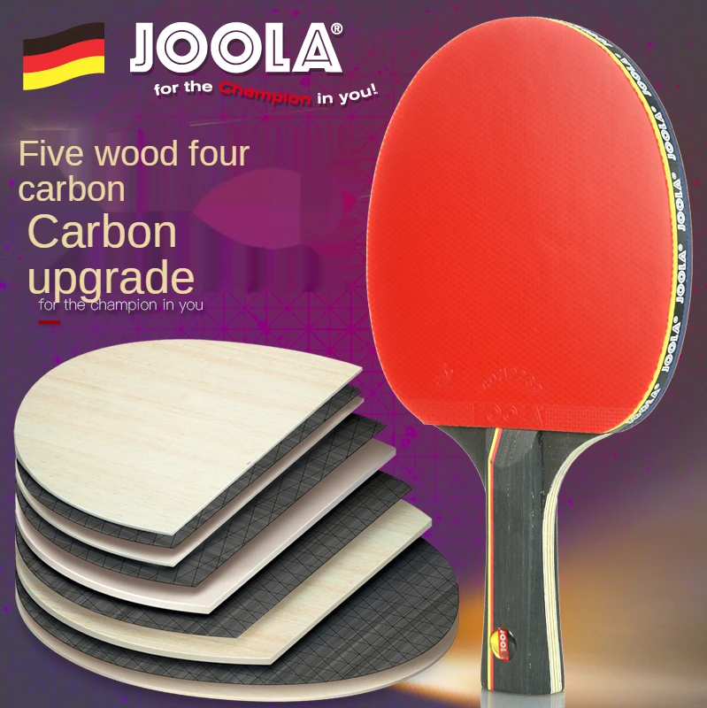 Original joola carbon 5 star table tennis racket for offensive rackets sport racket Ping Pong Raquete