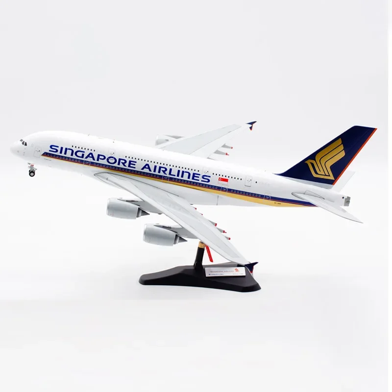 

1/200 Scale JC Wings EW2388008 Singapore Airlines A380 9V-SKB Passenger-carrying Passenger Aircraft Model Collection Toys Gifts