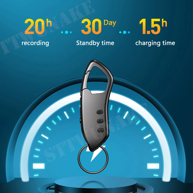 صوت صغير المنشط مسجل تسجيل رقمي جهاز الاستماع الصوت المهنية الإملاء الصوت مايكرو مشغل سلسلة مفاتيح صغيرة