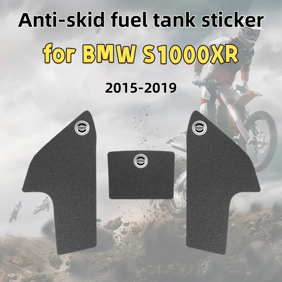 

for BMW S1000XR 2015-2019 motorcycle fuel tank stickers and body stickers, non-slip and wear-resistant fish bone stickers