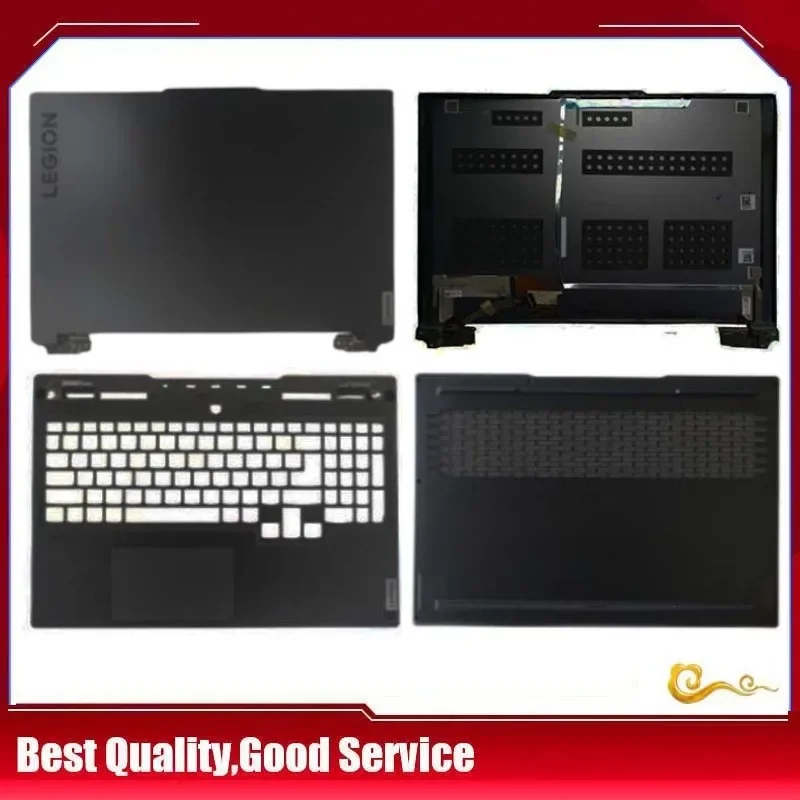 New/org For Lenovo LEGION S7 16IAH7 S7 16ARHA7 Y9000X R9000X 2022 LCD Back Cover /Palmrest Upper cover /Bottom case,BLACK color