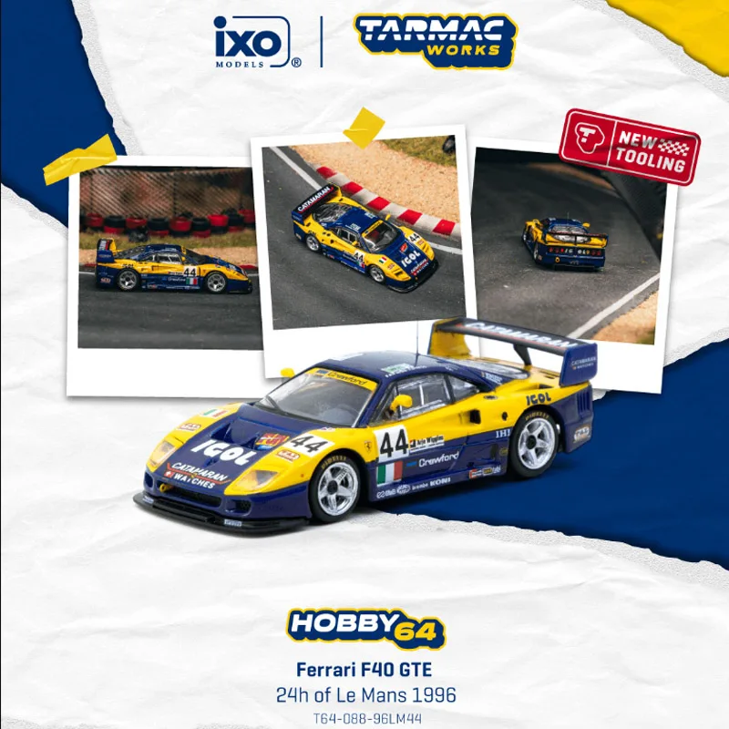 TW 1:64 Porsche 911 GT3 tasse (992) Porsche Mobil 1 Supercup mercedes-amg GT3 Ferrari F40 GTE alliage voiture modèle Collection jouets