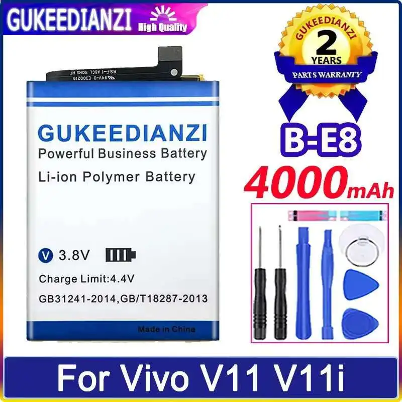 

Durable Mobile Phone Battery B-E8 Long-Lasting For Vivo V11 V11i Y97 1806 V1813T V1813A 4000Mah